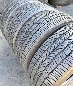 245 55 18 Goodyear tires Con 80% de Vida Las 4