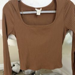Long Sleeve Crop Top