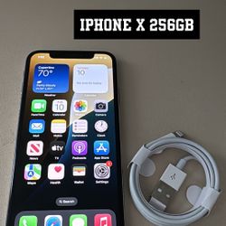 iPhone X 256gb. Like New And Unlocked! 