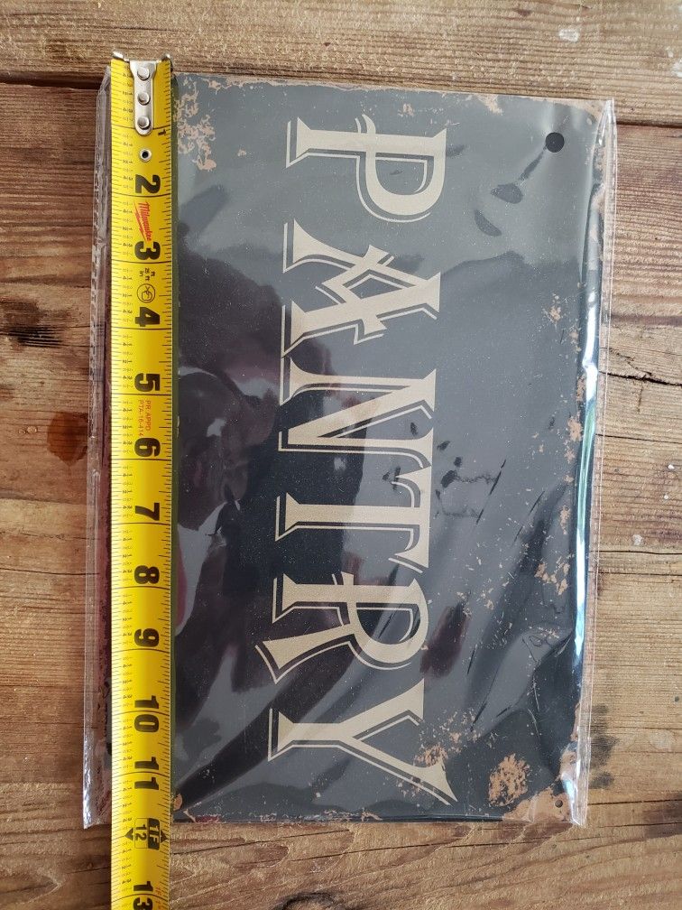 Pantry Sign