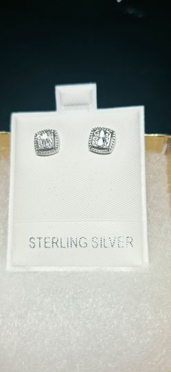 .925 Mexican Silver Stud Earrings