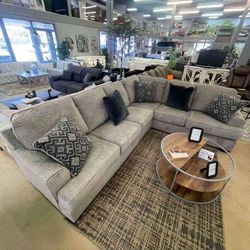 Brand New 🔻 $10 Down Payment Finance 🎗️Bovarian 3 Piece Sectional ▪️# Sofa # Loveseat # Couch # Living Room Set
