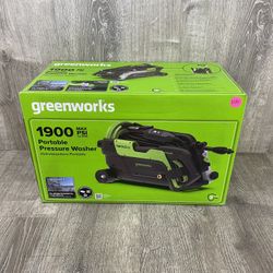 Greenworks 1900 Max PSI Cold Water Electric Pressure Washer