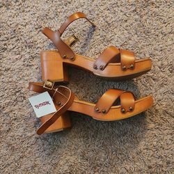 New W/tags- Wedge Sandals