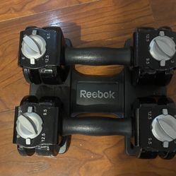 Reebok Adjustable Dumbbells 