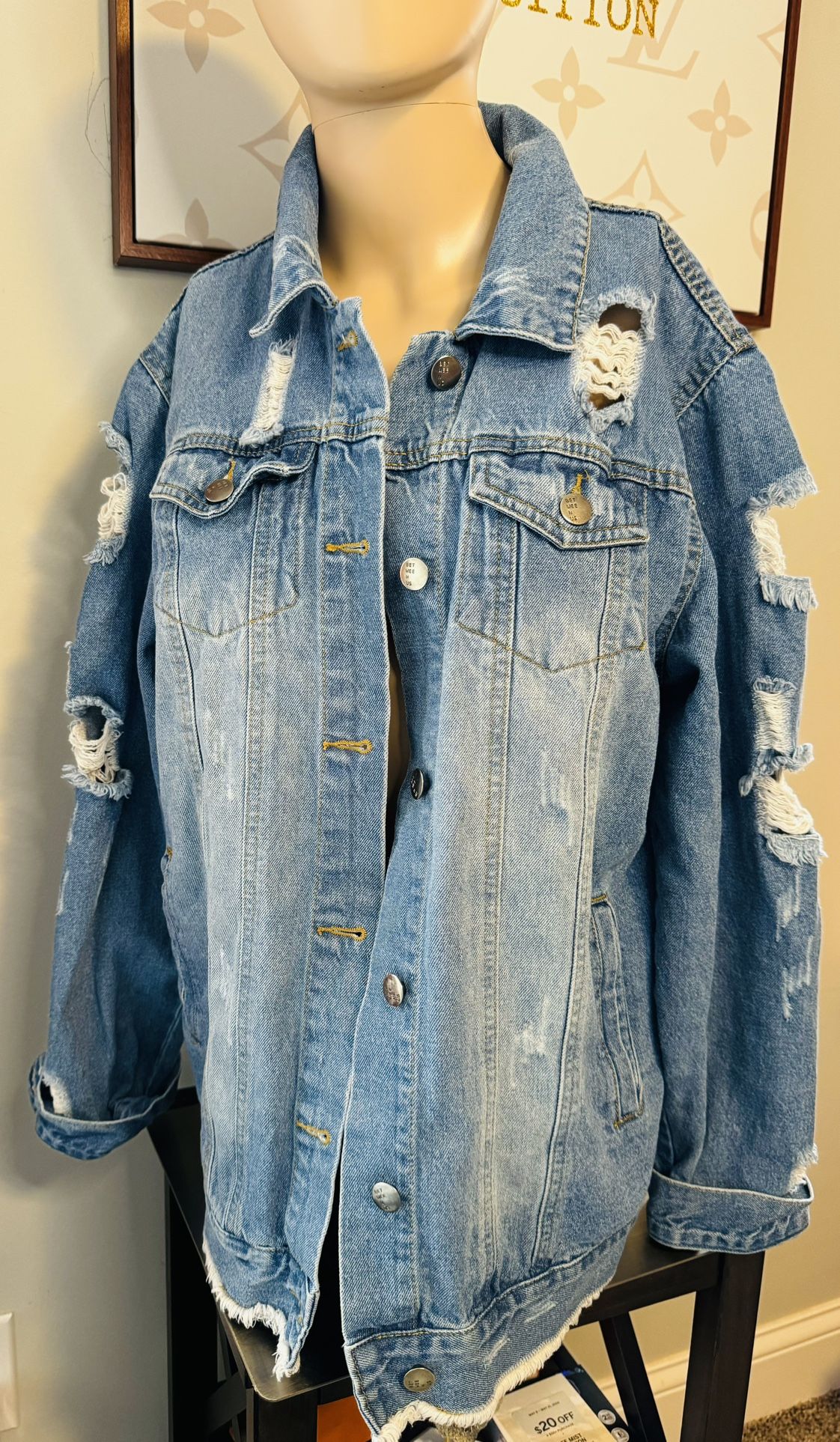 Women’s Distressed Jacket