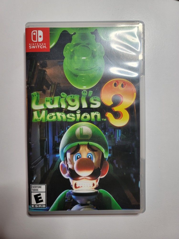 Nintendo Switch Game .. Luigis Mansion 3 !!!