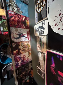 Comic books, Marvel and DC