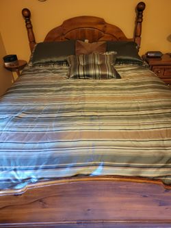 Beautiful queen sized bedding set