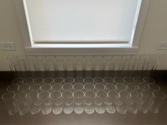 Decorative Glassware 72 Pieces