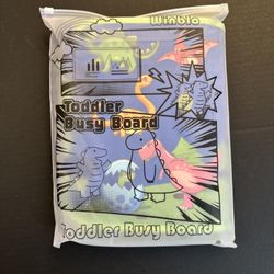 Toddler Busy Board - Montessori Toys - NEW- Sealed In Bag - Winblo Brand