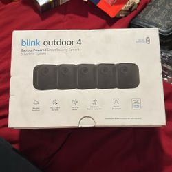 Blink outdoor 4 Cameras