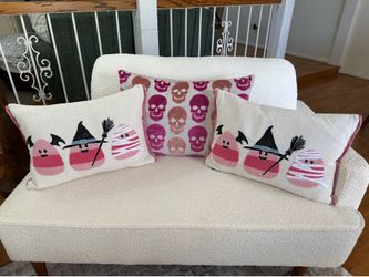Halloween 3 piece pillow set