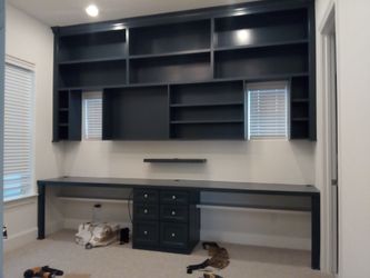 Built in desk