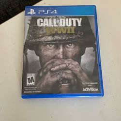 Call Of Duty WW11 PS4 Game