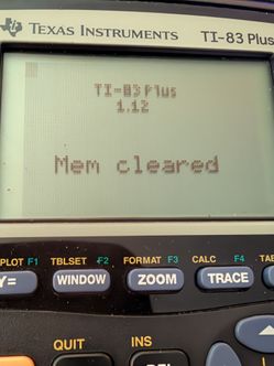 Texas Instruments TI-83 Plus Graphing Calculator - Tested & Works