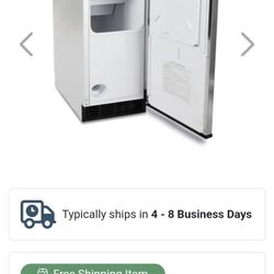 Ice Machine  Manitowoc Stanless Steel