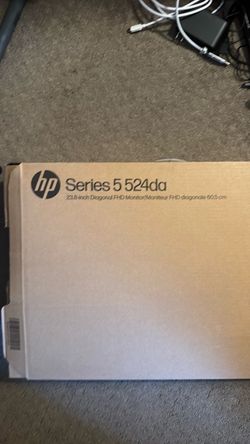 HP Series 5 524da 23.8” FHD Monitor – Open Box / Like New – $95 OBO
