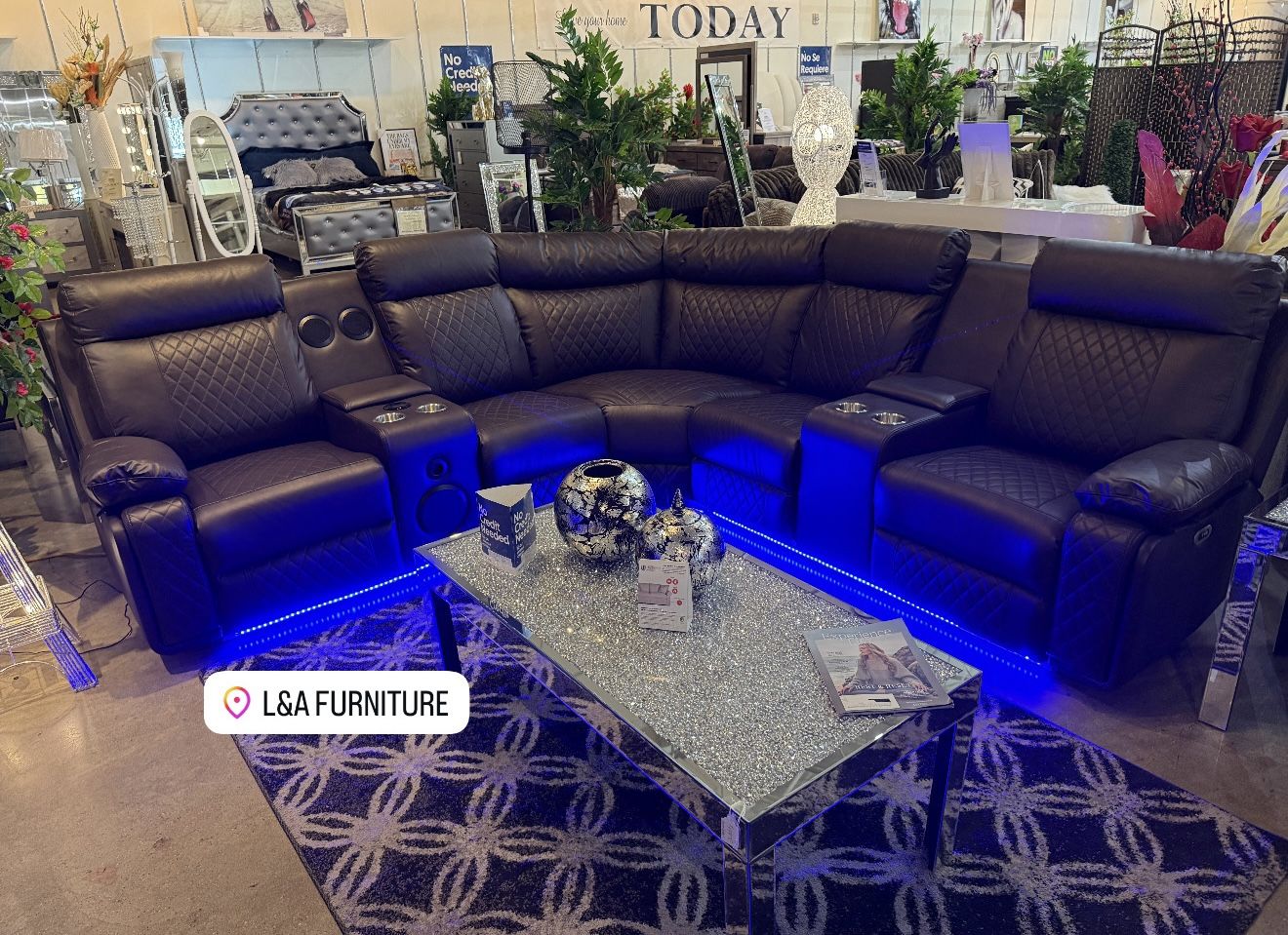 BLUETOOTH LED SECTIONAL