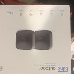 link Outdoor (3rd Gen) - wireless, weather-resistant HD security camera, two-year battery life, motion detection, set up in minutes – 2 camera system