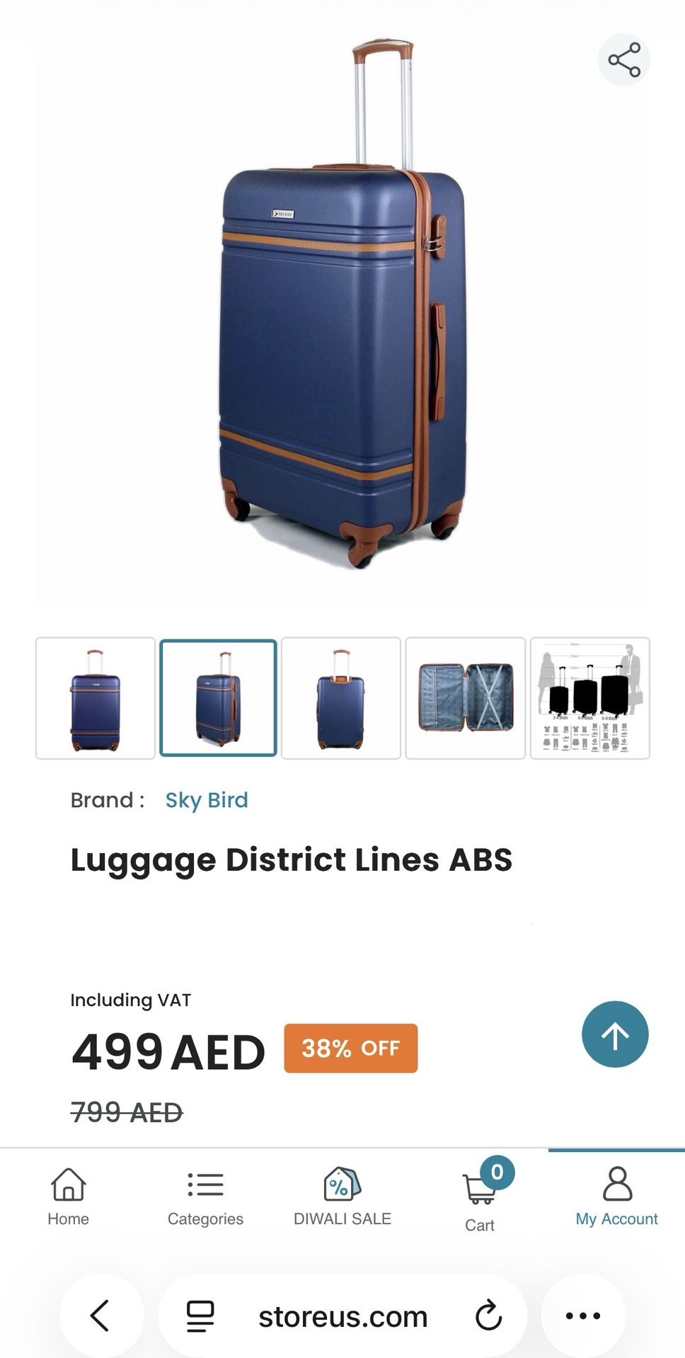 Sky Bird classic luggage