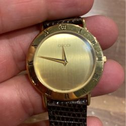 Real Vintage Gucci Watch Need Battery I Think