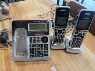 FREE Panasonic base and handset phones