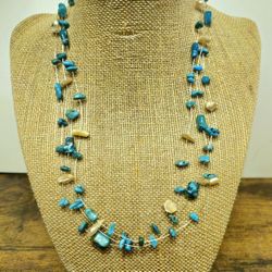 Sterling Silver Turquoise Necklace