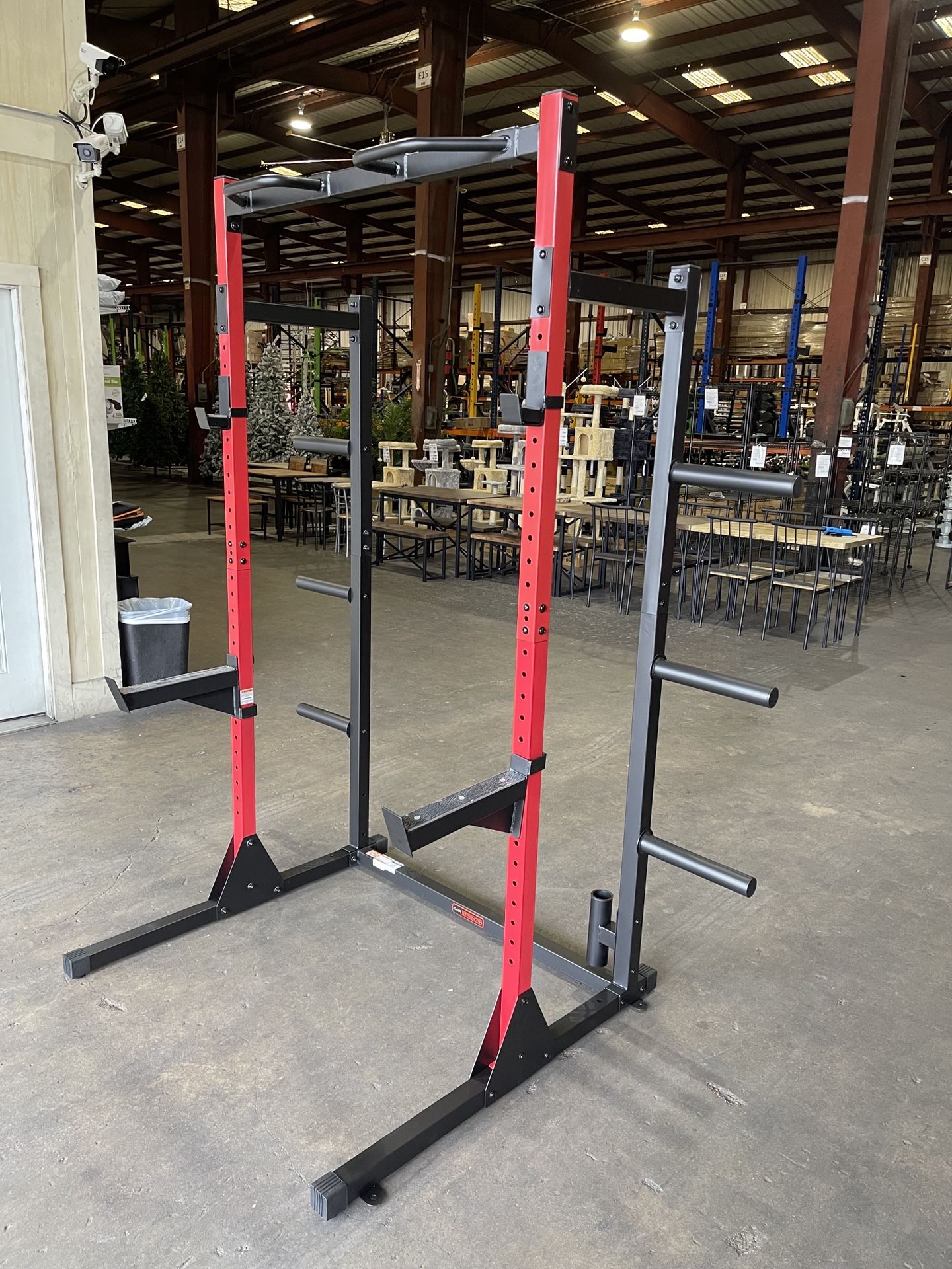 CAP Barbebll Power Rack Sports Edition + 1/2 Rack Conversion