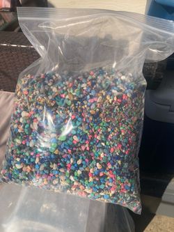 Large bag of fish tank gravel