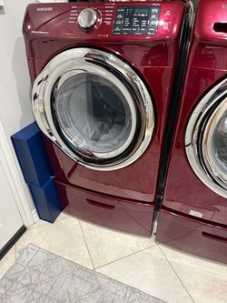 Washer and dryer