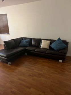 Leather Sectional Sofa