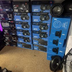 Orion Audio Control Super Loud Slim Or Pro 6.5 Door Speakers Epicenter Eq Amplifiers Stereo Bluetooth Warranty Garantia Same Day Install No Prob