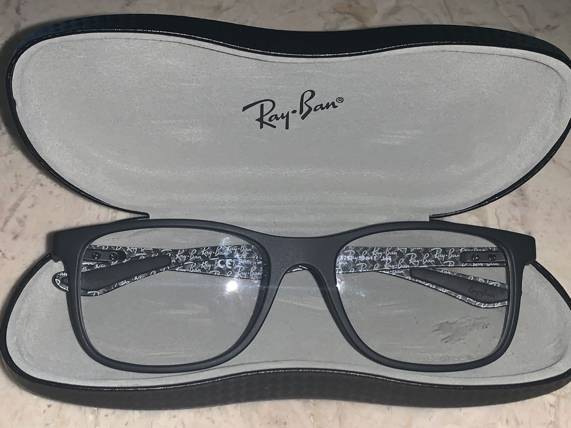 Rayban 55 mm Eye Glasses 
