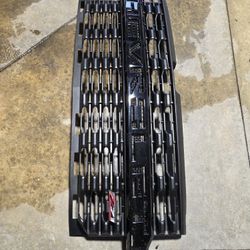 parrilla para chevrolet silverado 1500 custom trail boss del 2019-2022