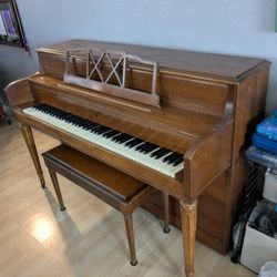 Upright Piano & Bench FREE