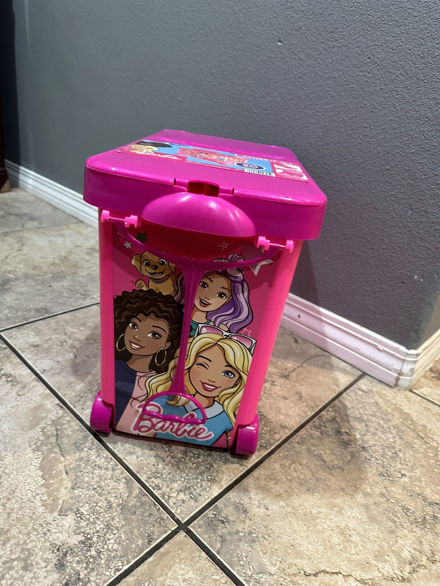 New Large Barbie Storage Roller
