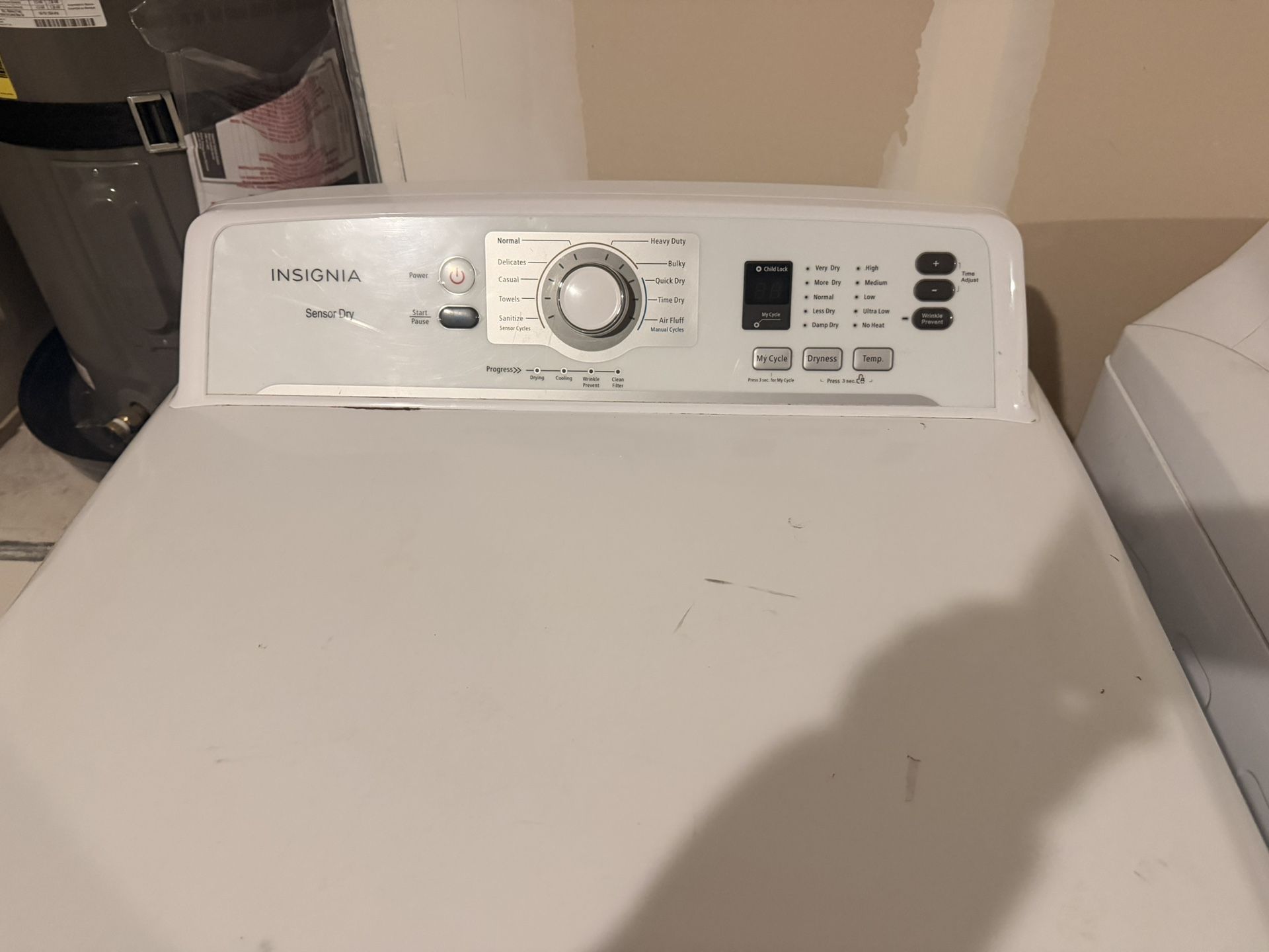 Insignia Electric Dryer - $100
