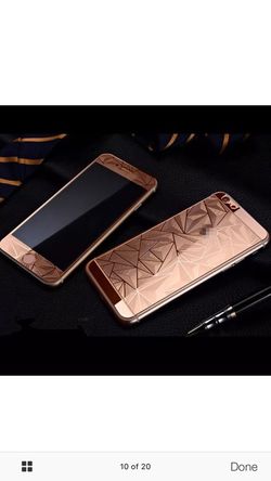 Tempered glass for iPhone 6 and plus