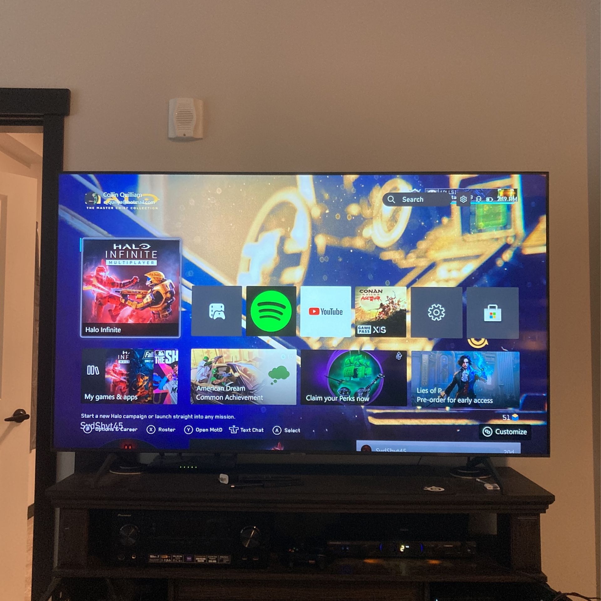 65” Samsung TV 4K HDR 10 Smart