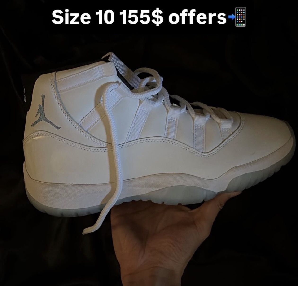 Jordan 11 Legend Blue Size 10