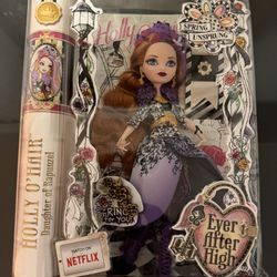 Ever After High Spring Unsprung Holly O'Hair Doll Rapunzel's Daughter