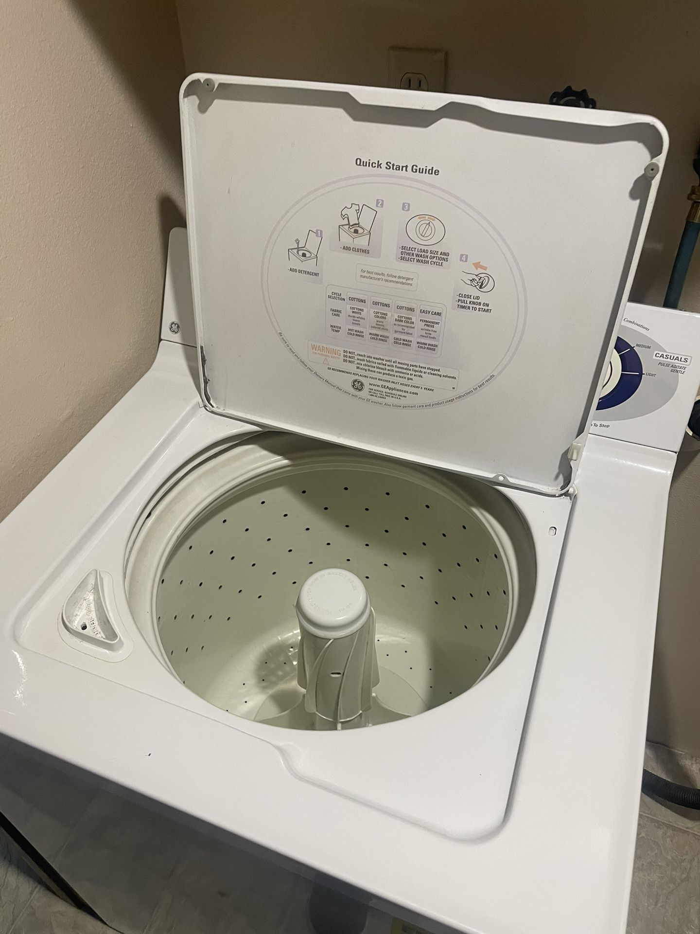 Washer and Dryer for Sale