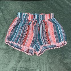 aztec print shorts