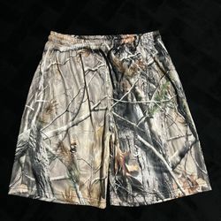 Men’s Camo Mesh Shorts
