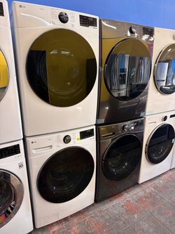 Lg washer and dryer Open Box