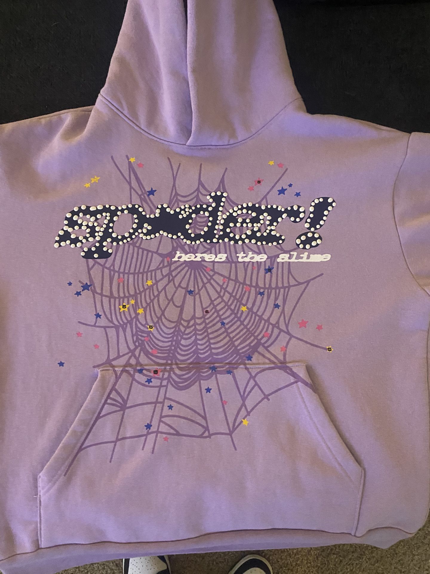 Purple Açaí Sp5der Hoodie