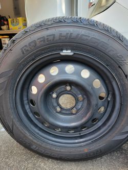 Car tires and wheels