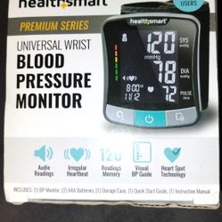 Blood Pressure Monitor, Standard Blood Pressure Cuff And Stethoscope 