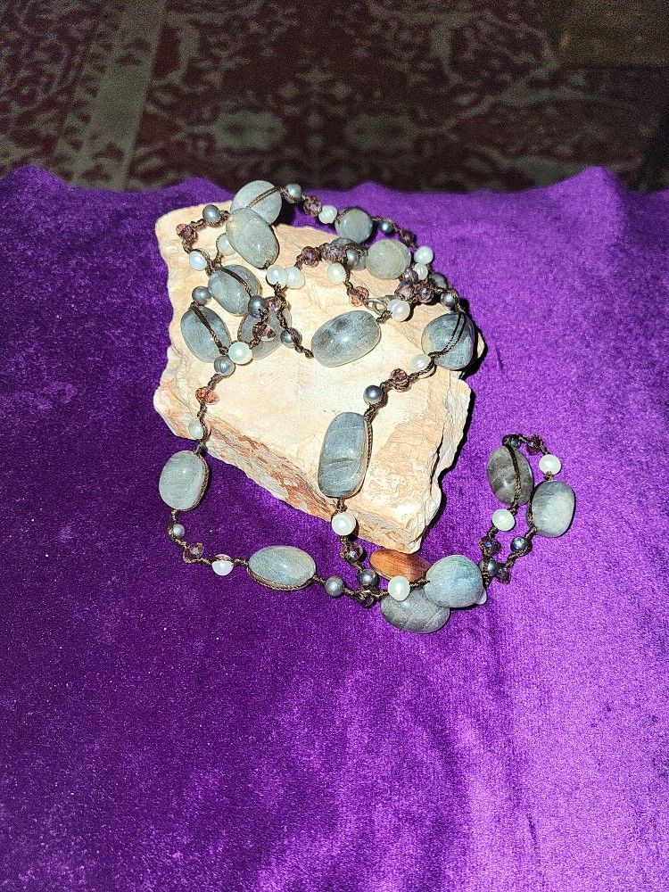 Bohemian Stone, Seed Pearl Strand